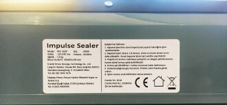 PFS-300P Poşet Ağzı Kapama Yapıştırma Kapatma Makinası 30cm - 3