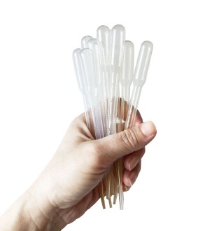 Plastik Pastör Pipeti 3ML Ölçekli 10 ADET - 2