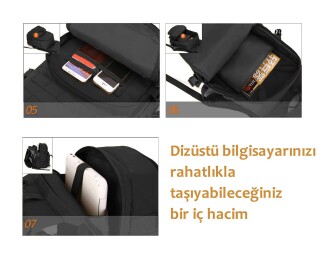 Protector Plus 40L Molle Taktik Çanta (Siyah) - 5