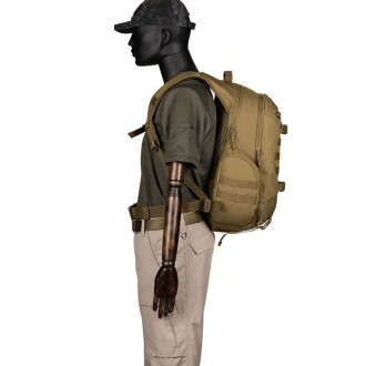 Protector Plus 45L Su Geçirmez Outdoor Sırt Çantası Sportif Haki - 7