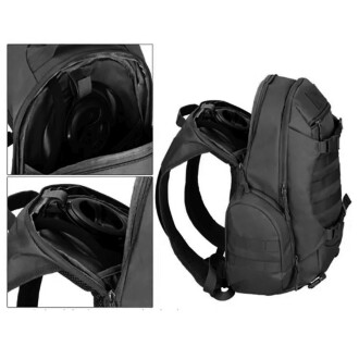 Protector Plus 45L Su Geçirmez Outdoor Sırt Çantası Sportif Siyah - 8