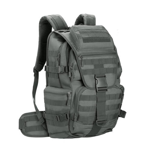 Protector Plus 50L Su Geçirmez Outdoor Sırt Çantası Sportif Gri - 1