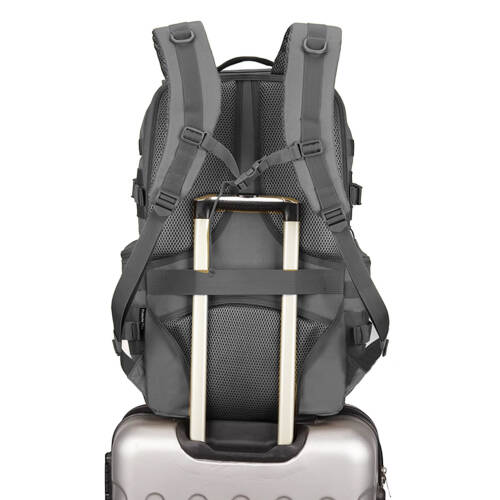 Protector Plus 50L Su Geçirmez Outdoor Sırt Çantası Sportif Gri - 9