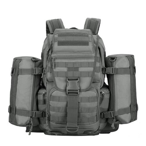Protector Plus 50L Su Geçirmez Outdoor Sırt Çantası Sportif Gri - 10