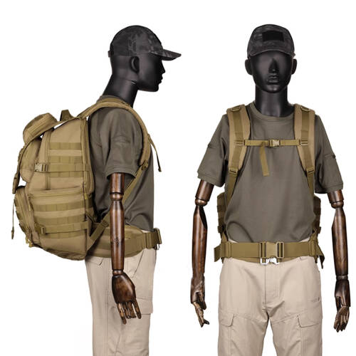 Protector Plus 50L Su Geçirmez Outdoor Sırt Çantası Sportif Haki - 6