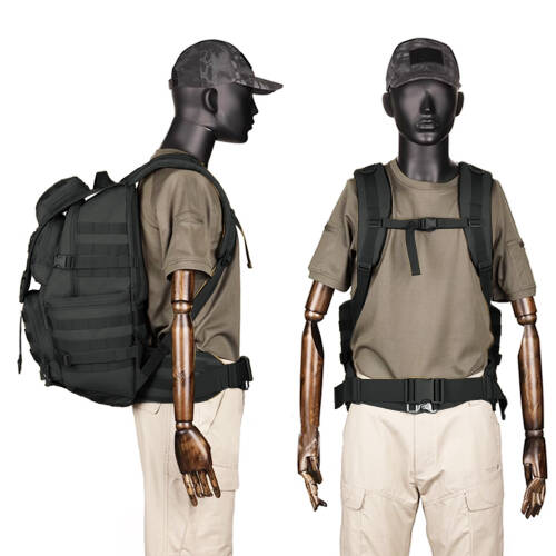 Protector Plus 50L Su Geçirmez Outdoor Sırt Çantası Sportif Siyah - 6