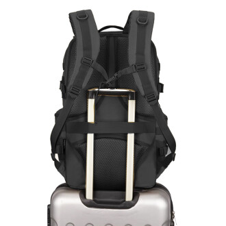 Protector Plus 50L Su Geçirmez Outdoor Sırt Çantası Sportif Siyah - 9