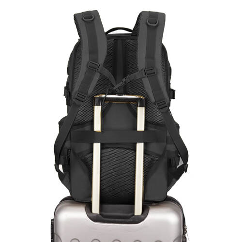 Protector Plus 50L Su Geçirmez Outdoor Sırt Çantası Sportif Siyah - 9