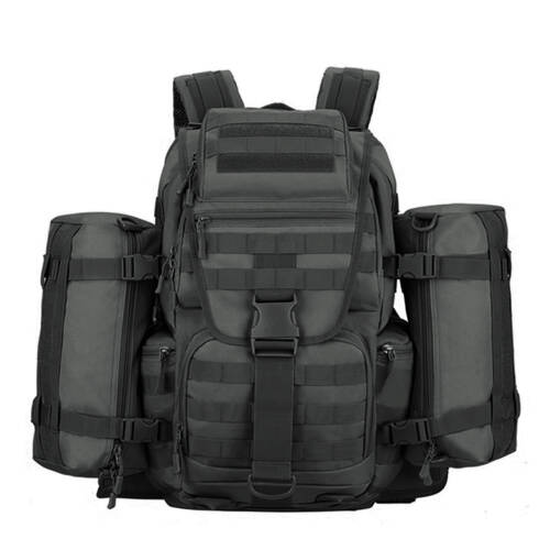 Protector Plus 50L Su Geçirmez Outdoor Sırt Çantası Sportif Siyah - 10