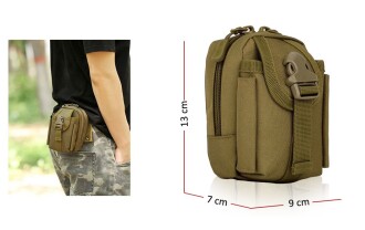 Protector Plus Multifunctional Mini Bag Khaki - 6