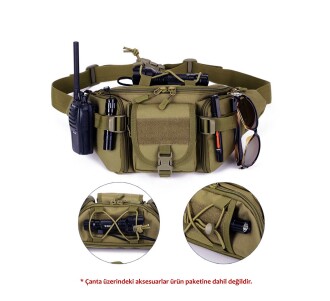 Protector Plus Gündelik Bel Çantası Haki - 7