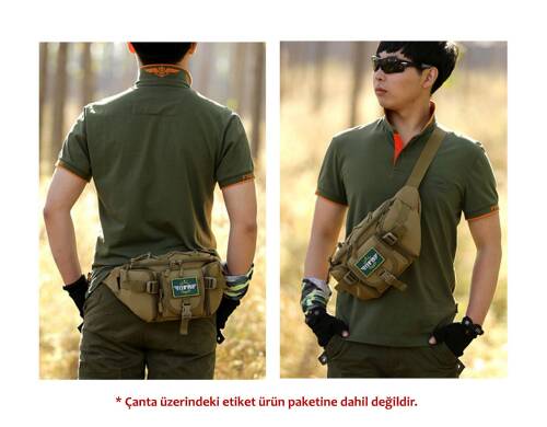Protector Plus Gündelik Bel Çantası Haki - 8