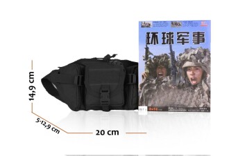 Protector Plus Gündelik Bel Çantası Siyah - 6