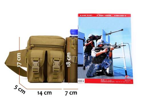 Protector Plus Günlük Kullanım Bel Çantası Haki - 4