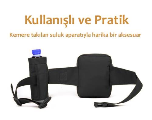 Protector Plus Günlük Kullanım Bel Çantası Siyah - 2