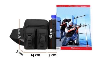 Protector Plus Günlük Kullanım Bel Çantası Siyah - 4