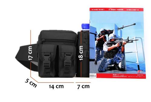 Protector Plus Günlük Kullanım Bel Çantası Siyah - 4