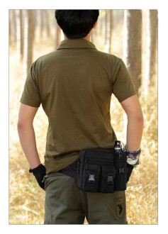 Protector Plus Günlük Kullanım Bel Çantası Siyah - 8