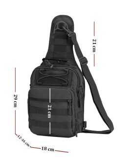 Protector Plus Joker Taktik Çanta Siyah (Büyük) - 7