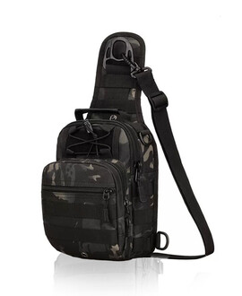 Protector Plus - Protector Plus Joker Tactical Bag Black Camouflage (Large)