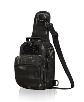 Protector Plus Joker Tactical Bag Black Camouflage (Large)