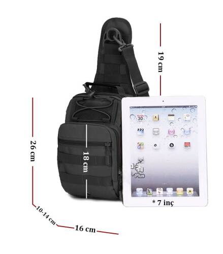 Protector Plus Joker Taktik Çanta Siyah - 7