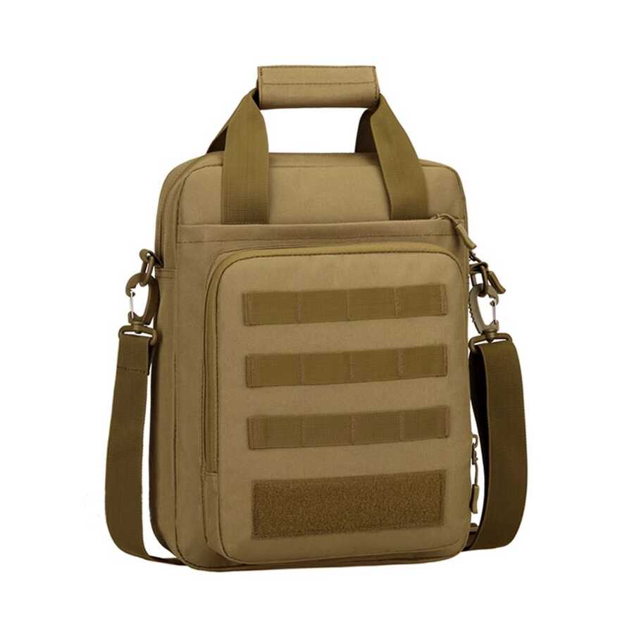  Protector Plus Omuzdan Askılı Büyük Taktik Outdoor Gündelik El Çantası Haki
