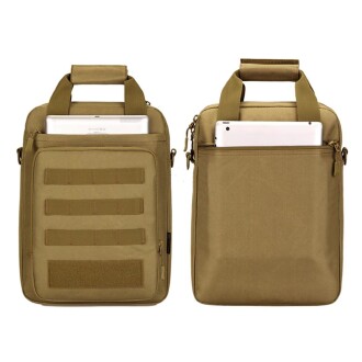 Protector Plus Omuzdan Askılı Büyük Taktik Outdoor Gündelik El Çantası Haki - 9