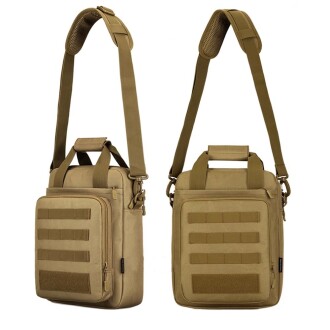 Protector Plus Omuzdan Askılı Büyük Taktik Outdoor Gündelik El Çantası Haki - 10