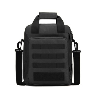 Protector Plus Omuzdan Askılı Büyük Taktik Outdoor Gündelik El Çantası Siyah - 2