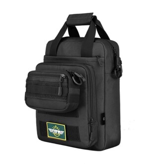 Protector Plus Omuzdan Askılı Büyük Taktik Outdoor Gündelik El Çantası Siyah - 6