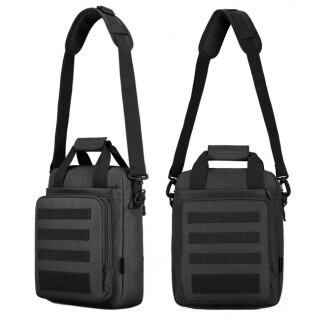 Protector Plus Omuzdan Askılı Büyük Taktik Outdoor Gündelik El Çantası Siyah - 10
