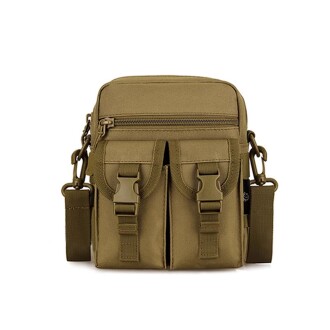 Protector Plus Omuzdan Askılı Küçük Taktik Outdoor Gündelik El Çantası Haki - 2