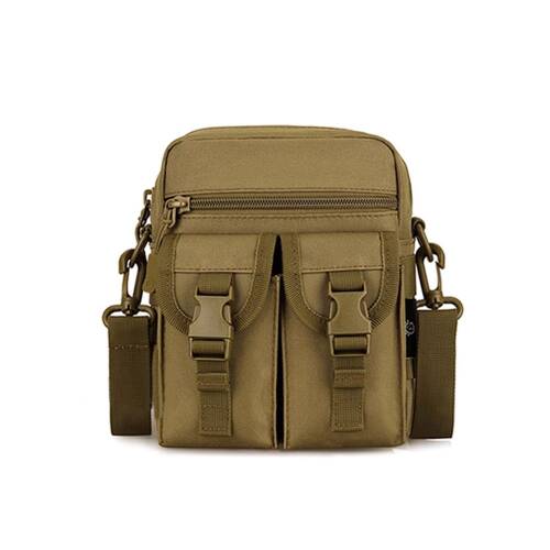 Protector Plus Omuzdan Askılı Küçük Taktik Outdoor Gündelik El Çantası Haki - 2
