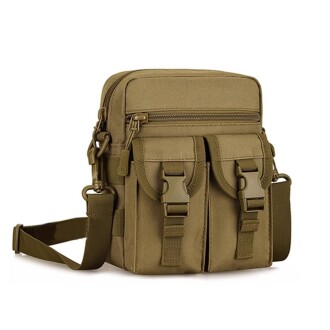 Protector Plus Omuzdan Askılı Küçük Taktik Outdoor Gündelik El Çantası Haki - 10