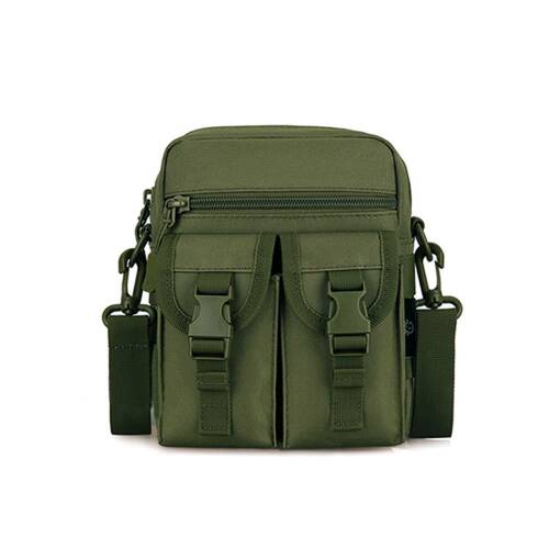 Protector Plus Omuzdan Askılı Küçük Taktik Outdoor Gündelik El Çantası Haki Yeşil - 2