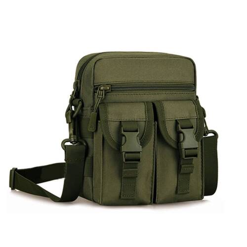 Protector Plus Omuzdan Askılı Küçük Taktik Outdoor Gündelik El Çantası Haki Yeşil - 10