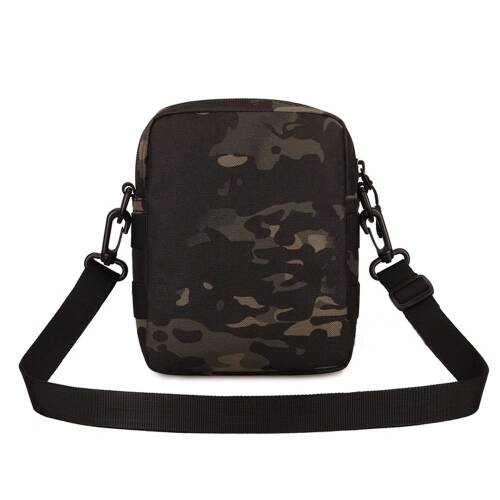 Protector Plus Omuzdan Askılı Küçük Taktik Outdoor Gündelik El Çantası Siyah Akrep Kamuflaj - 3