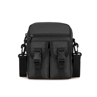Protector Plus Omuzdan Askılı Küçük Taktik Outdoor Gündelik El Çantası Siyah - 2