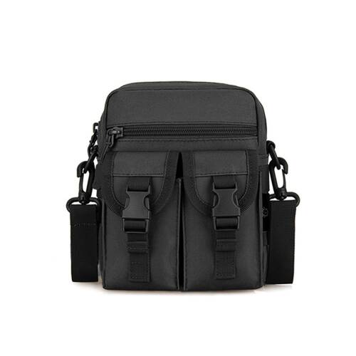 Protector Plus Omuzdan Askılı Küçük Taktik Outdoor Gündelik El Çantası Siyah - 2