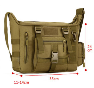 Protector Plus Messenger Bag Khaki - 4