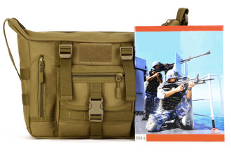 Protector Plus Messenger Bag Khaki - 5