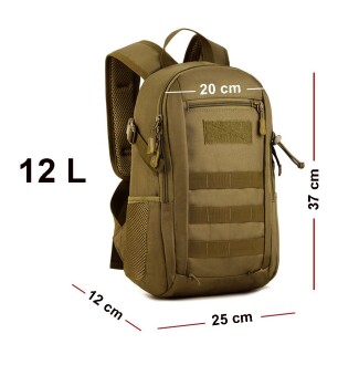 Protector Plus S429-12 Taktik Sırt Çantası (Haki) - 2