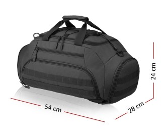 Protector Plus S437 Seyahat Spor Sırt Çantası 35L Siyah - 3