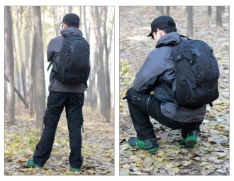 Protector Plus Sırt Çantası 36L Siyah - 6