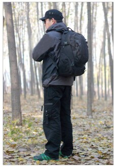 Protector Plus Sırt Çantası 36L Siyah - 7