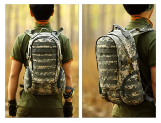 Protector Plus Sırt Çantası S416 Gri Kamuflaj - 3