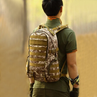 Protector Plus Sırt Çantası S416 Haki Kamuflaj - 3
