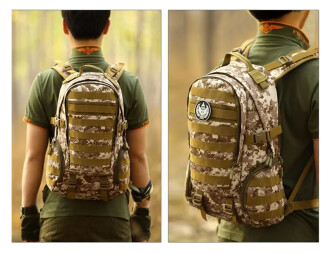 Protector Plus Sırt Çantası S416 Haki Kamuflaj - 5