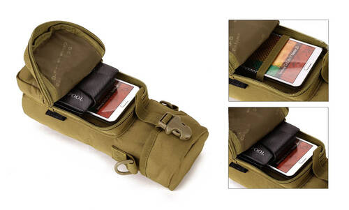 Protector Plus Bottle and Mobile Case (army green)
